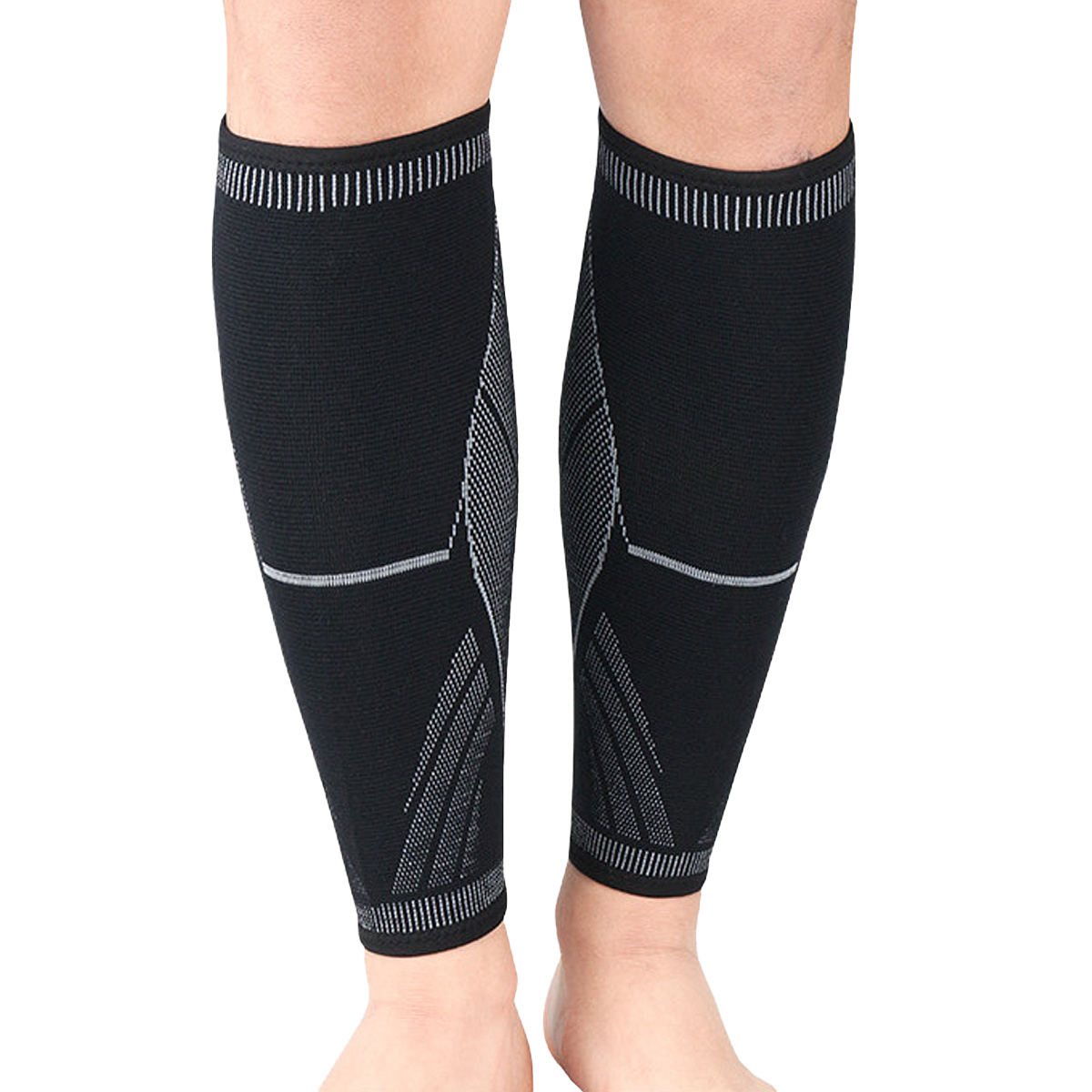 Football Sport Nylon Breathable Calf Sleeve
