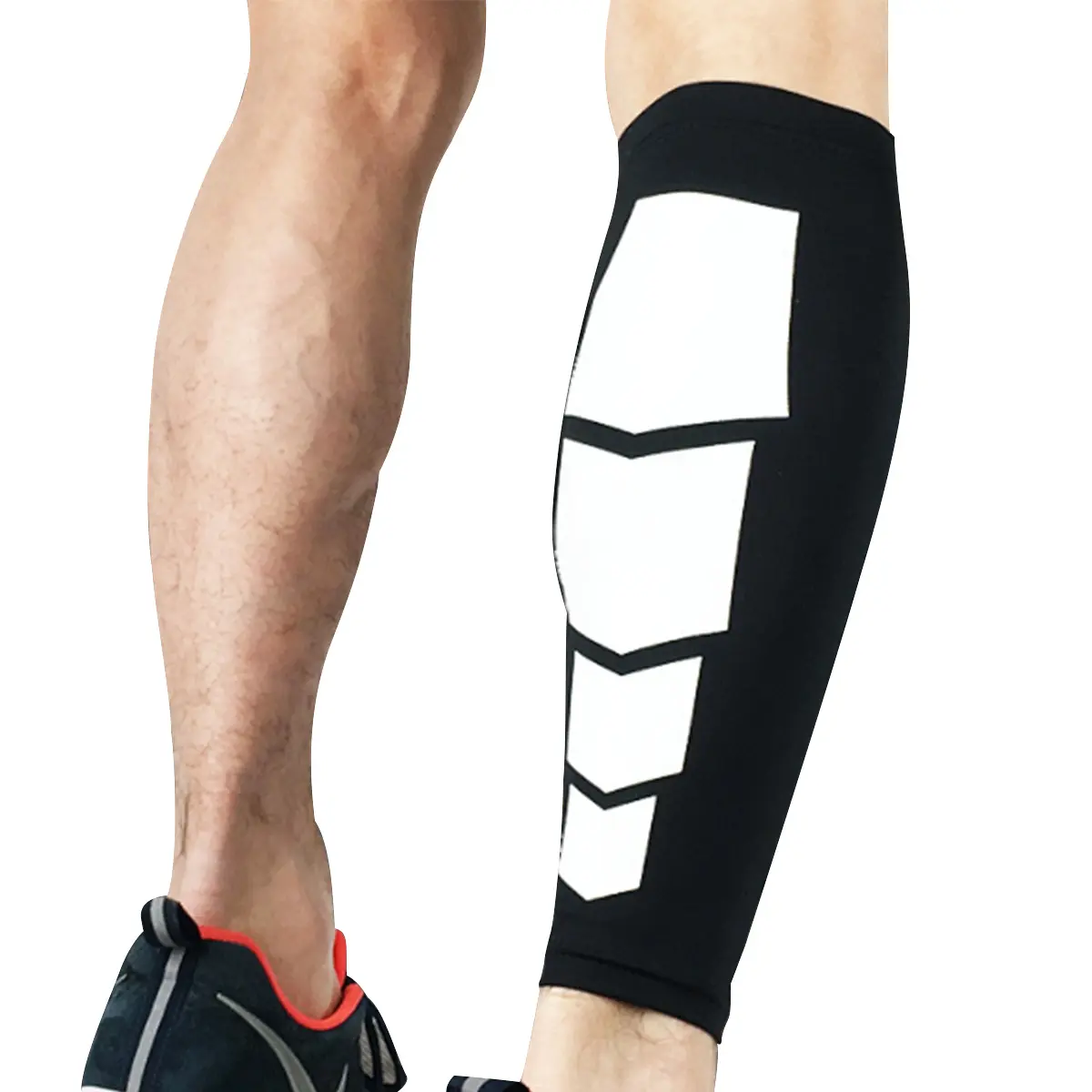 Best Price for Calf Muscle Brace - Custom Logo Comfortable Polyester Soccer Calf Brace  – Senyu Featured Image