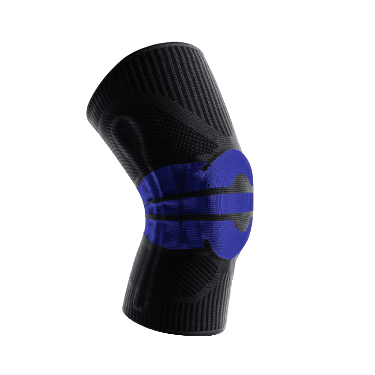 Soft Compression Protective Knee Support Sleeve With silicone