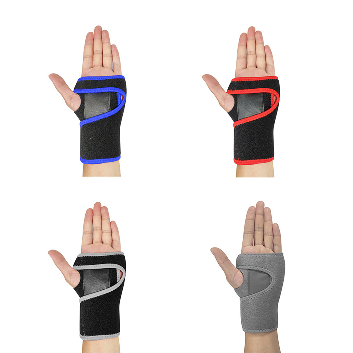 Breathable Neoprene Wrist Support Brace With Steel Plate