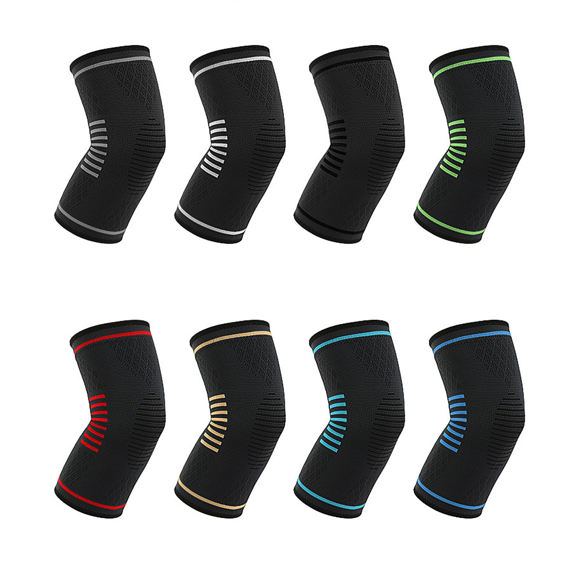 Eco-friendly Sports Compression Knee Brace For Basketball Running