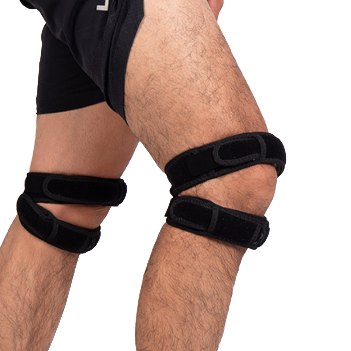 Anti-slip Adjustable Double Compression Knee Brace