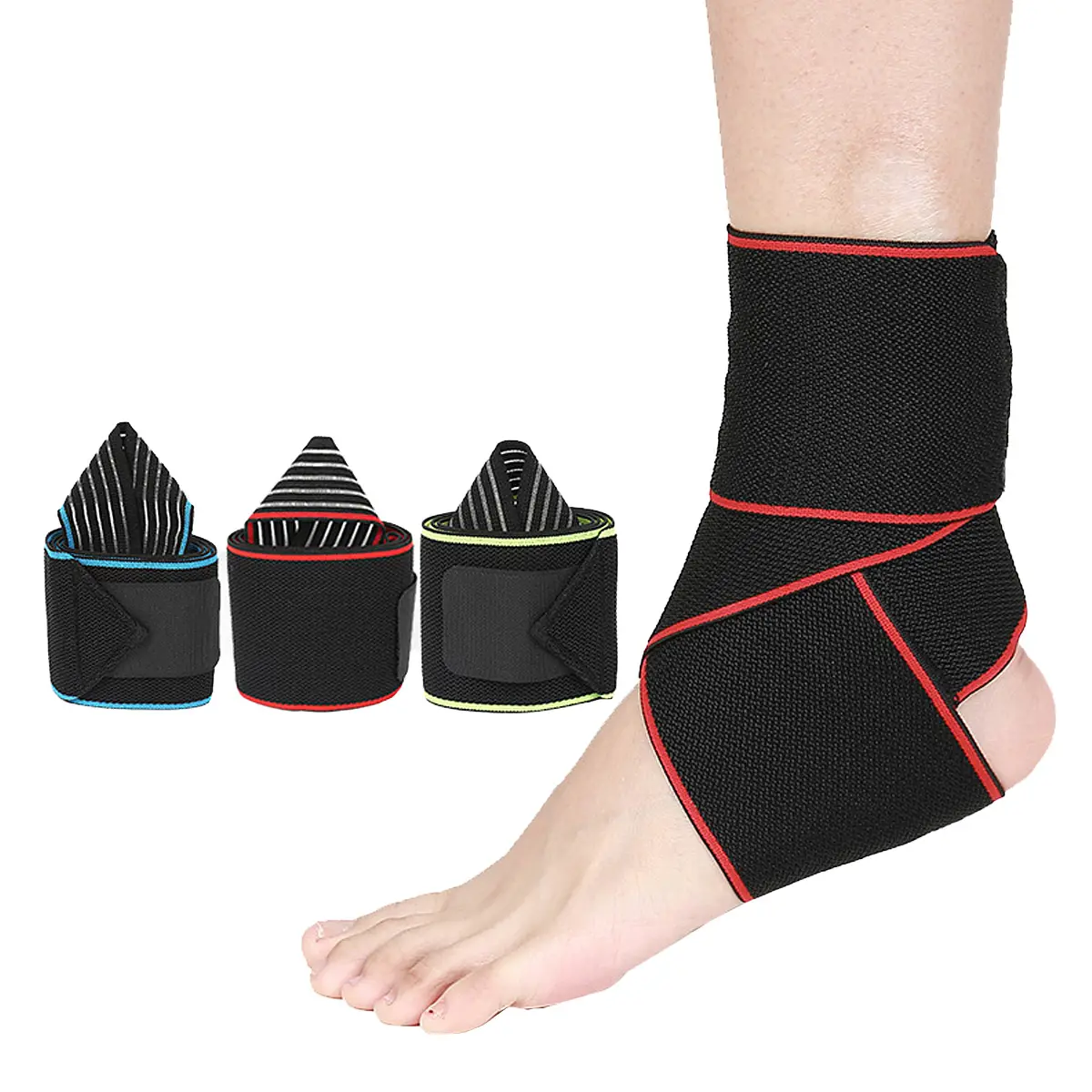 Factory wholesale Ankle Support Strap - Fitness Ankle Protection Nylon Compression Ankle Strap – Senyu