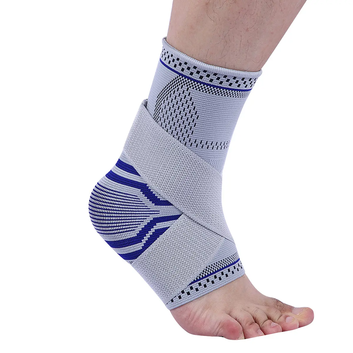 2022 China New Design Ankle Support For Sprain - Sports Nylon Ankle Support Brace-Strap Style – Senyu