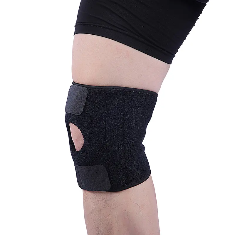 ODM Supplier China Breathable Comfortable Elastic Knee Pads Protector Compression Safety Sport Foam Neoprene Knee Support Brace
