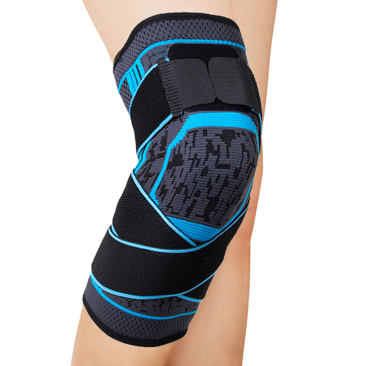 Custom All-round Compression Nylon Elastic Knee Brace Strap